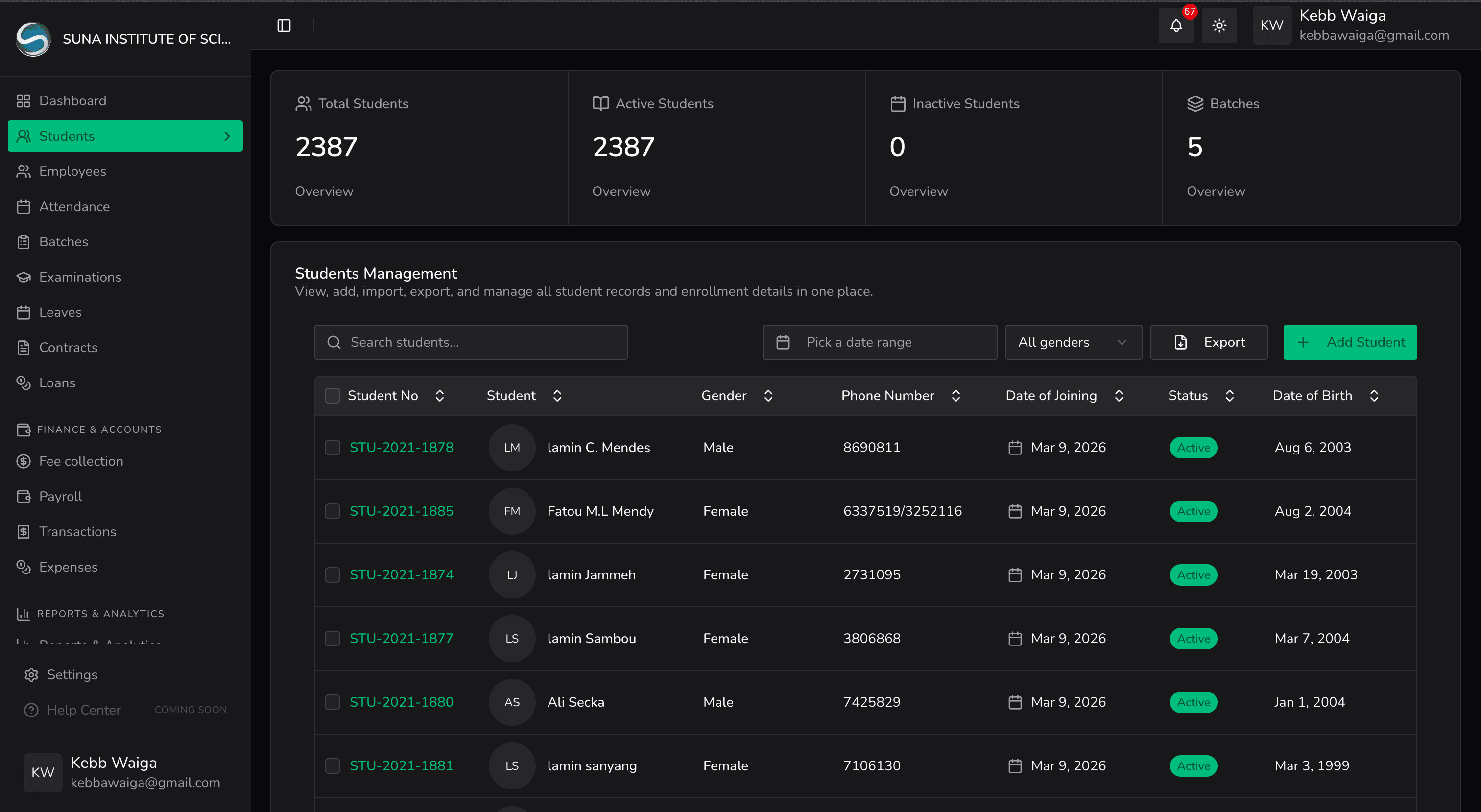 Students — EduGambia